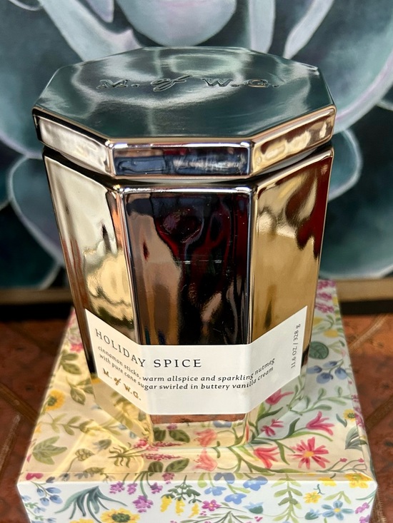Makers of Wax Goods Holiday Spice Scented Candle